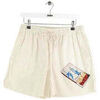 Short Stine Goya Short en coton &eacute;cru Beige