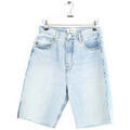 Short Frame Bermuda en coton bleu