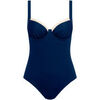 Maillots de bain Lisca Maillot de bain une pi&egrave;ce armatur&eacute; gainant SYDNEY Bleu