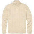 Pull Ben Sherman - Pull col roul&eacute; - cr&egrave;me Blanc