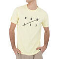 Tee-shirts sur Grenoble : T-shirt Hurley - T-shirt manches courtes - jaune p&acirc;le Jaune