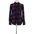 Chemises sur Grenoble : Chemise Rails Chemise en coton bleue