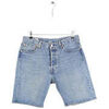 Short Levis Bermuda en coton bleu