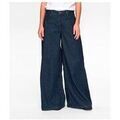 Jeans flare / larges N�mph Numph Nuvenice Jeans Denim Multicolore Grenoble