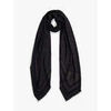 Echarpe Tommy Hilfiger Echarpe noire en laine