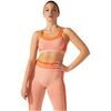 Brassi&egrave;res Asics Cropped Logo Seamless Bra Orange