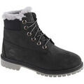 Randonn&eacute;e sur Grenoble : Chaussures enfant Timberland Premium 6 IN WP Shearling Boot Jr Noir