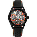 Hommes sur Grenoble : Montre Pierre Lannier Montre Homme MONARCK Noir Cuir Noir