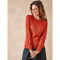 Pull sur Grenoble : Pull Daxon by - Pull col rond avec laine m&eacute;rinos