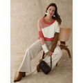 Pull Daxon by - Pull intarsia col bateau