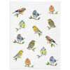 Torchons Ambiente Torchon en coton oiseaux 50 x 70 cm Blanc Unique. . Maison & D&eacute;co> Torchons.