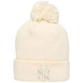 Bonnets sur Grenoble : Bonnet New-Era Wmns Metallic Bobble Beanie New York Yankees Hat