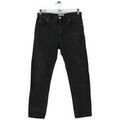 Jeans mom Gil Santucci Jean droit en coton noir Grenoble