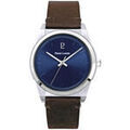 Hommes sur Grenoble : Montre Pierre Lannier Montre Homme CANDIDE Bleu Cuir Brun