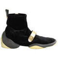 Bottes femme sur Grenoble : Bottines Giuseppe Zanotti Baskets en velours noires