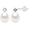 Boucles oreilles Pearls & Colors Boucles d'Oreilles PRESTIGE Perle - L&eacute;na multicolor