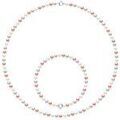 Colliers sur Grenoble : Collier Pearls & Colors Parure Perle - Gis&egrave;le multicolor