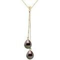 Collier Pearls & Colors Collier Perle - Ang&egrave;le multicolor Grenoble