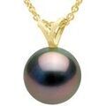 Collier Pearls & Colors Collier cha&icirc;ne V&eacute;ritable Perle - Fanny multicolor