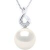 Collier Pearls & Colors Pendentif Joaillerie en Or Perle - Soline