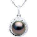 Collier Pearls & Colors Pendentif V&eacute;ritable Perle de - Viviane multicolor Grenoble