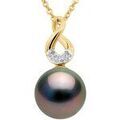 Collier Pearls & Colors Pendentif HUIT V&eacute;ritable Perle - Zo&eacute; multicolor