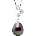 Collier Pearls & Colors Collier Joaillerie V&eacute;ritable Perle - Aline multicolor Grenoble