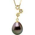 Collier Pearls & Colors Collier Joaillerie V&eacute;ritable Perle - Alison multicolor Grenoble