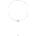 Colliers sur Grenoble : Collier Pearls & Colors Collier Cravate Perle - Maud