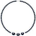 Colliers sur Grenoble : Collier Pearls & Colors Collier V&eacute;ritables Perles de - Rania multicolor