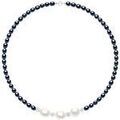 Colliers sur Grenoble : Collier Pearls & Colors Collier V&eacute;ritables Perles de - R&eacute;jane multicolor