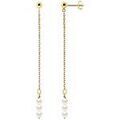 Boucles oreilles Pearls & Colors Boucles d'Oreilles Trio Perle - Julia Grenoble