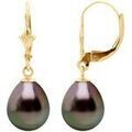 Boucles oreilles Pearls & Colors Boucles d'Oreilles Pendantes V&eacute;ritables Perle - Lola multicolor Grenoble