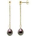 Boucles oreilles Pearls & Colors Boucles d'Oreilles Pendantes Perle - Louane Grenoble