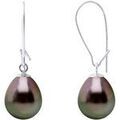Boucles oreilles Pearls & Colors Boucles d'Oreilles V&eacute;ritables Perles - Luna multicolor Grenoble