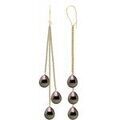 Boucles oreilles Pearls & Colors Boucles d'Oreilles Pendantes V&eacute;ritables Perle - Magali multicolor Grenoble