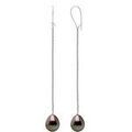 Boucles oreilles Pearls & Colors Boucles d'Oreilles Pendantes V&eacute;ritables Perle - Ma&iuml;a multicolor Grenoble