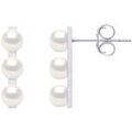 Boucles oreilles Pearls & Colors Boucles d'Oreilles Pendantes Perle - Irina Grenoble