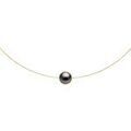 Collier Pearls & Colors Collier C&acirc;ble V&eacute;ritable Perle - Aurore multicolor Grenoble