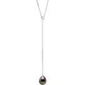 Collier Pearls & Colors Collier LASSO TAHITIEN Perle - Barbie