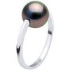 Bague Pearls & Colors Bague Jonc V&eacute;ritable Perle - Oc&eacute;ane multicolor