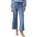 Jeans sur Grenoble : Jeans flare / larges Liu Jo B.UP FLARE CROPPED REG.W. UA6269 D0310