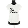 Tee-shirts sur Grenoble : T-shirt Zadig & Voltaire T-shirt en coton blanc