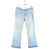 Jeans flare / larges Stella Mc Cartney Jean en coton bleu
