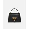 Sac &agrave; main Pinko LOVE ONE TOP HANDLE CLASSIC LIGHT VITELLO SETA Noir