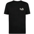 T-shirt Amiri STAGGERED LOGO TEE BLACK Grenoble