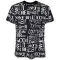 Tee-shirts sur Grenoble : T-shirt Versace Jeans Couture T-SHIRT 74GAH6S2 76UP600 BLACK