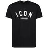 T-shirt Dsquared T-SHIRT S79GC0089 BLACK