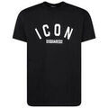 Tee-shirts sur Grenoble : T-shirt Dsquared T-SHIRT S79GC0089 BLACK