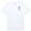 T-shirt Casablanca RAINBOW MUSHROOM T-SHIRT WHITE